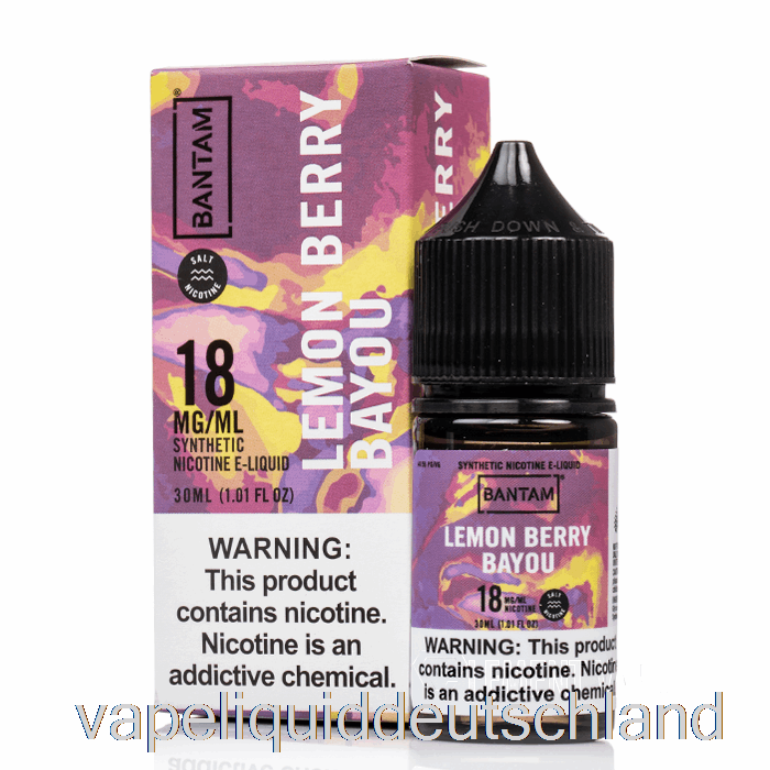 Zitronen-Beeren-Bayou – Bantamsalze – 30 Ml, 48 Mg Vape-Flüssigkeit